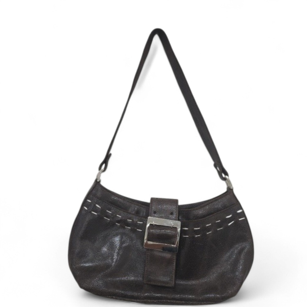 This shoulder bag features a vintage or Y2K-style design. - Picture 1 of 6